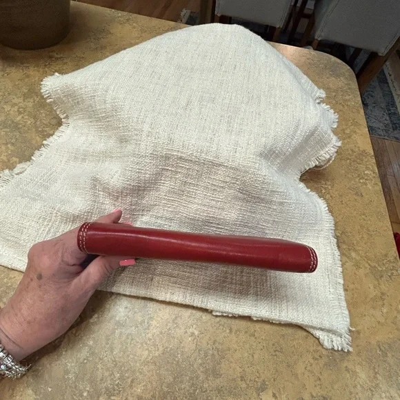 Vintage Fossil Red Leather Travel Jewelry Organizer - Picture 5 of 12